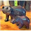 Image 2 : Wood Sculpture - Bears
