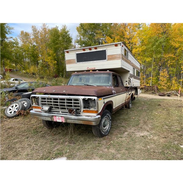 F150 Ranger Truck with Cascade Camper