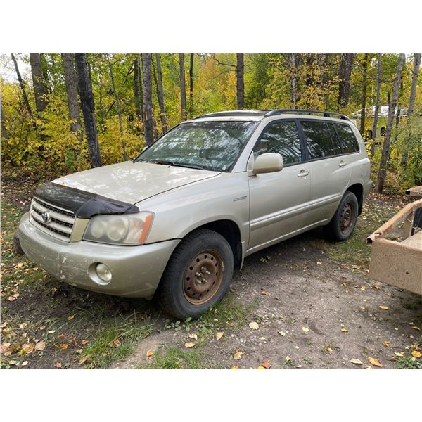 2001 Toyota Highlander