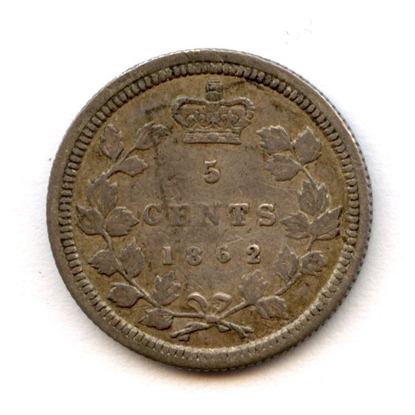 1862 New Brunswick Five Cents