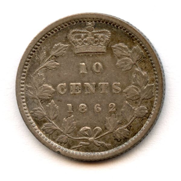 1862 New Brunswick Ten Cents