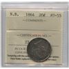 Image 1 : 1864 New Brunswick Twenty Cents