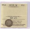 Image 1 : 1872H Newfoundland Five Cents