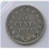 Image 2 : 1873H Newfoundland Five Cents