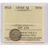 Image 1 : 1876H Newfoundland Five Cents