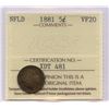 Image 1 : 1881 Newfoundland Five Cents