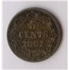 Image 2 : 1881 Newfoundland Five Cents