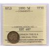Image 1 : 1890 Newfoundland Five Cents
