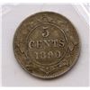 Image 2 : 1890 Newfoundland Five Cents
