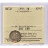 Image 1 : 1894 Newfoundland Five Cents