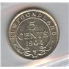 Image 2 : 1904H Newfoundland Five Cents