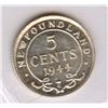 Image 2 : 1944C Newfoundland Five Cents
