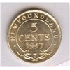 Image 2 : 1947C Newfoundland Five Cents