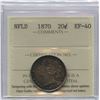 Image 1 : 1870 Newfoundland Twenty Cents