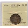 Image 1 : 1872H Newfoundland Twenty Cents
