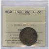 Image 1 : 1880 Newfoundland Twenty Cents