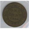 Image 2 : 1859 One Cent - Narrow 9; Brass