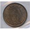 Image 2 : 1899 One Cent - Repunched 9
