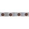 Image 2 : One Cents - Lot of 4 ICCS Graded Coins