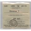 Image 1 : 1892 Five Cents