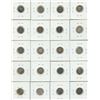 Image 2 : Five Cents Silver - Lot of 20