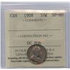 Image 1 : 1908 Ten Cents - Specimen