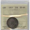 Image 1 : 1915 Twenty-Five Cents