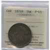 Image 1 : 1871H Fifty Cents