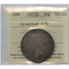 Image 1 : 1872H Fifty Cents - Inverted A/V Variety