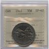 Image 1 : 1911 Fifty Cents - Specimen