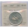 Image 1 : 1967 Fifty Cents Flip Strike