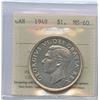 Image 1 : 1948 Silver Dollar