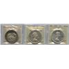 Image 1 : 1952, 1953 & 1954 Silver Dollars