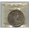 Image 1 : 1965 Silver Dollar - Large Beads Blunt 5
