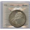 Image 1 : 1967 Silver Dollar - Double Struck