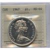 Image 1 : 1967 Silver Dollar - Diving Goose