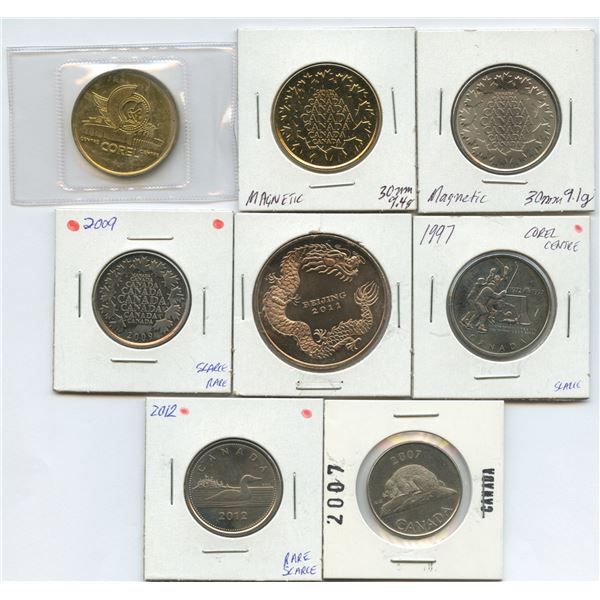 RCM Souvenir Medallion/Token Lot of 8