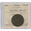 Image 1 : Fishery Rights for Newfoundland Token, 1860