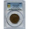 Image 1 : Province of Nova Scotia Halfpenny Token, 1840