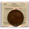 Image 1 : Province of Nova Scotia One Penny Token, 1843