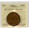 Image 1 : Province of Nova Scotia Halfpenny Token, 1832