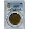 Image 1 : Province of Nova Scotia One Penny Token, 1832