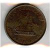 Image 2 : New Brunswick One Penny Token, 1843