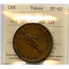 Image 1 : Lower Canada Banque du Peuple One Penny Bank Token