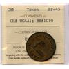 Image 1 : Upper Canada Speed The Plough Halfpenny Token