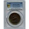 Image 1 : 1852 Bank of Upper Canada, One Penny Token