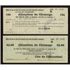 Image 2 : Chicoutimi Municipal Depression Scrip - Lot of 6