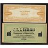 Image 2 : Nova Scotia & Quebec - Scrip Lot of 2