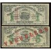 Image 1 : Mont St. Louis Institute Bank , Montreal, PQ - Lot of 2 Scrip