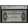 Image 1 : Newfoundland Government Cash Note $1, 1905 - Rare